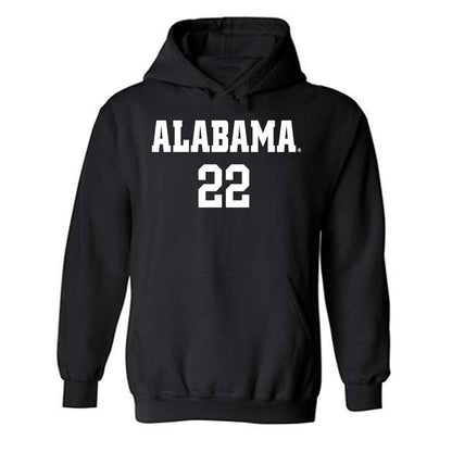 Alabama - NCAA Women's Volleyball : Kyla Dunaway - Replica Shersey Hooded Sweatshirt