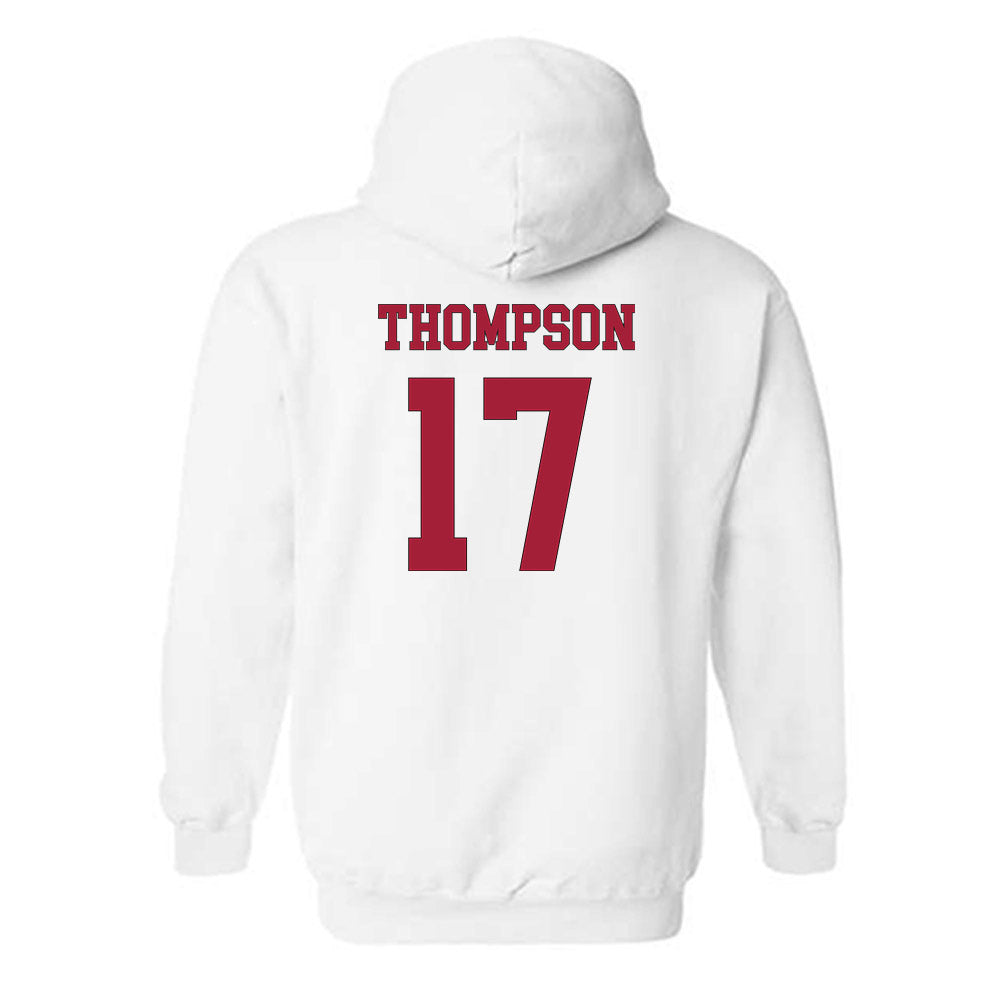 Alabama - NCAA Women's Volleyball : Paris Thompson - Replica Shersey Hooded Sweatshirt