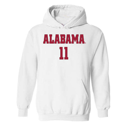 Alabama - NCAA Women's Volleyball : Kaleigh Palmer - Replica Shersey Hooded Sweatshirt