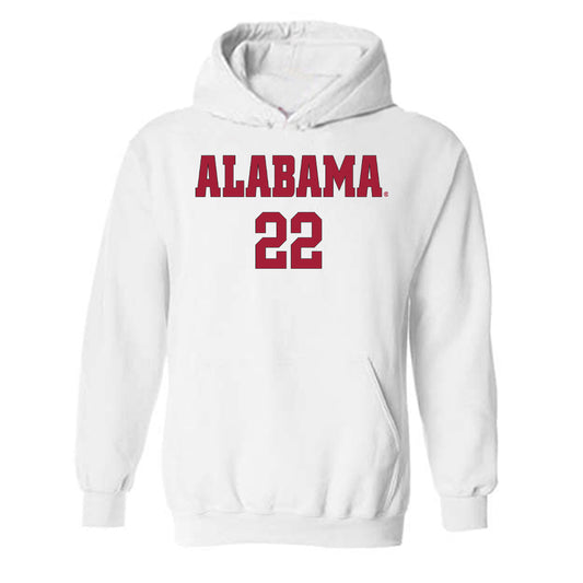 Alabama - NCAA Women's Volleyball : Kyla Dunaway - Replica Shersey Hooded Sweatshirt