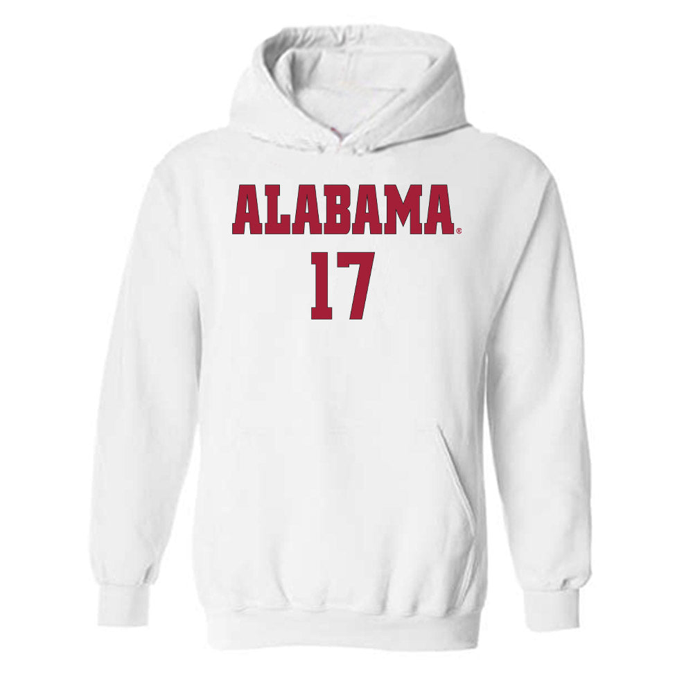 Alabama - NCAA Women's Volleyball : Paris Thompson - Replica Shersey Hooded Sweatshirt