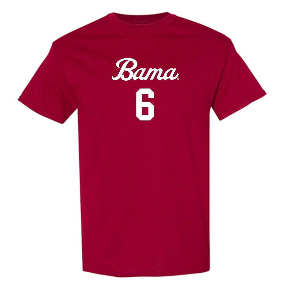 Alabama - NCAA Women's Volleyball : Ashby Daniel - Replica Shersey T-Shirt