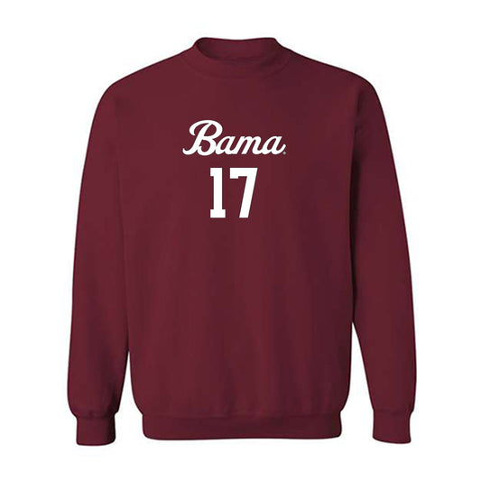 Alabama - NCAA Women's Volleyball : Paris Thompson - Replica Shersey Crewneck Sweatshirt