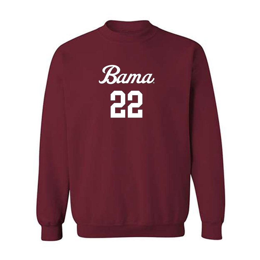 Alabama - NCAA Women's Volleyball : Kyla Dunaway - Replica Shersey Crewneck Sweatshirt