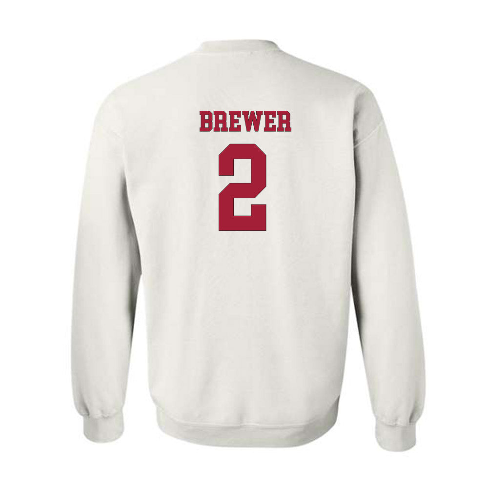 Alabama - NCAA Women's Soccer : Breezie Brewer - Crewneck Sweatshirt Replica Shersey