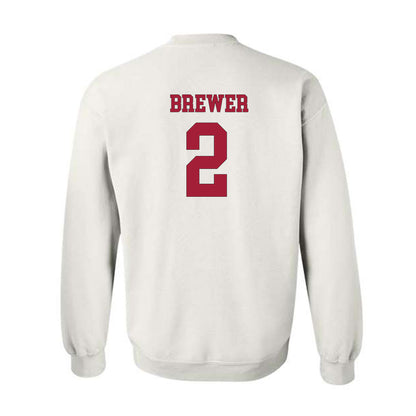 Alabama - NCAA Women's Soccer : Breezie Brewer - Crewneck Sweatshirt Replica Shersey