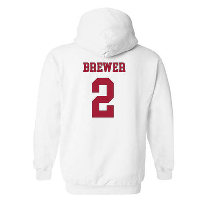 Alabama - NCAA Women's Soccer : Breezie Brewer - Hooded Sweatshirt Replica Shersey