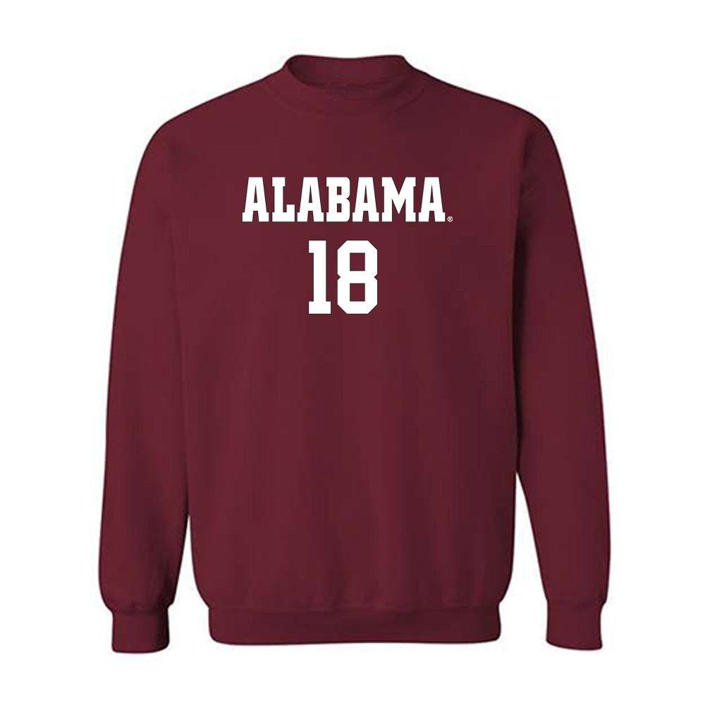 Alabama - NCAA Women's Soccer : Maddie Padelski - Replica Shersey Crewneck Sweatshirt