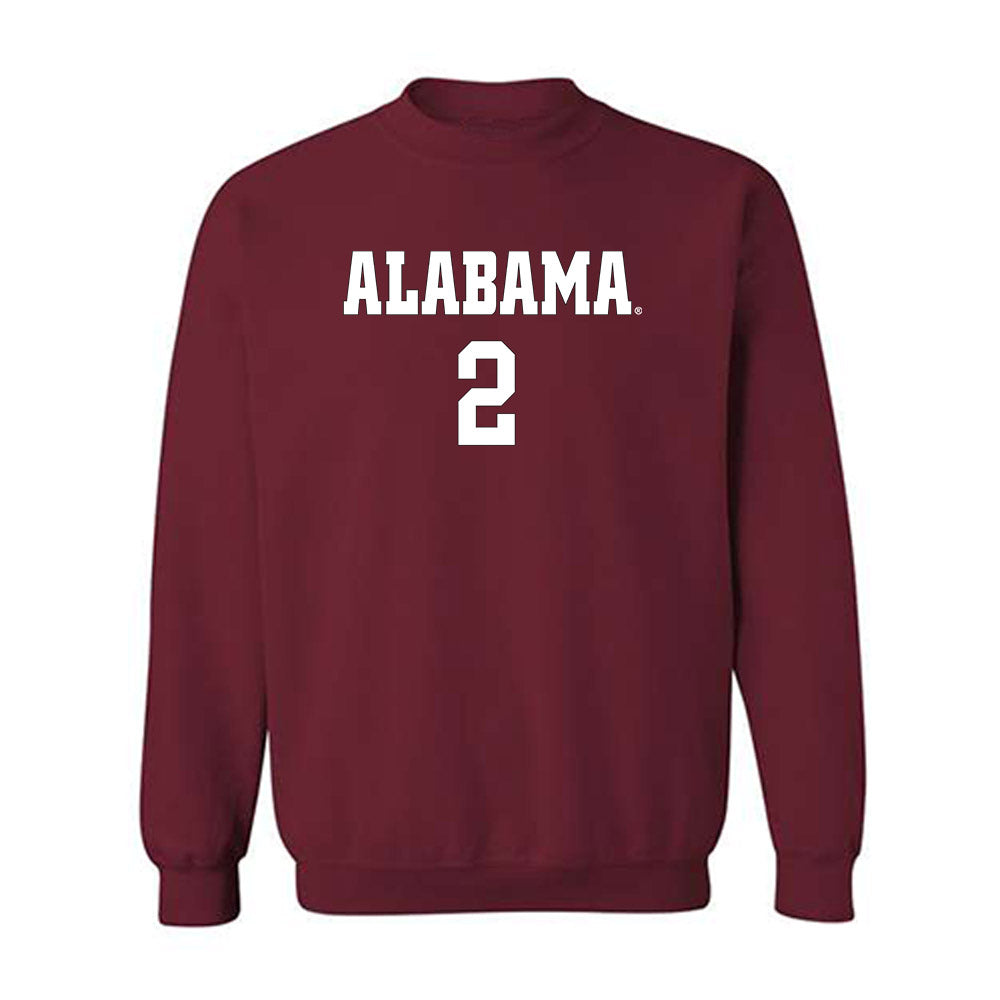 Alabama - NCAA Women's Soccer : Breezie Brewer - Crewneck Sweatshirt Replica Shersey