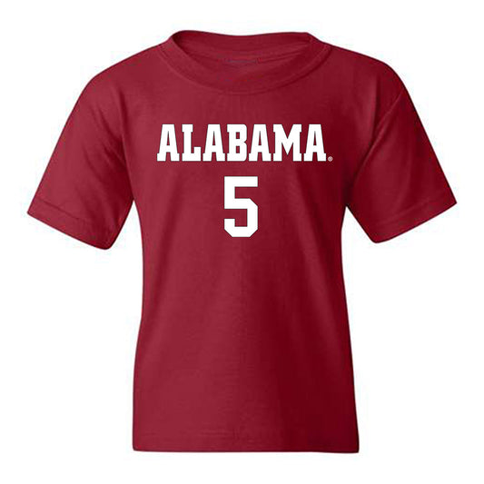 Alabama - NCAA Women's Soccer : Sophia Martelli - Replica Shersey Youth T-Shirt-0