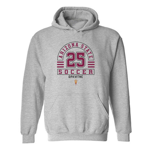 Arizona State - NCAA Women's Soccer : Ella Opkvitne - Classic Fashion Shersey Hooded Sweatshirt