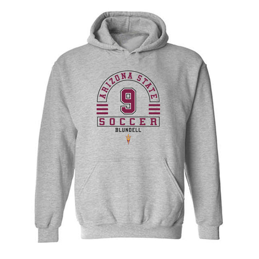 Arizona State - NCAA Women's Soccer : Kierra Blundell - Classic Fashion Shersey Hooded Sweatshirt