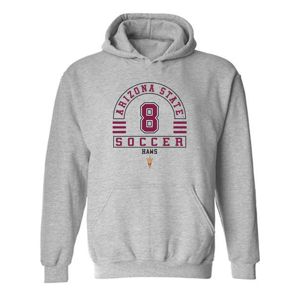 Arizona State - NCAA Women's Soccer : Addison Haws - Classic Fashion Shersey Hooded Sweatshirt