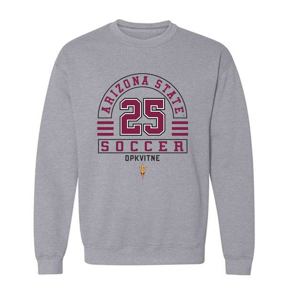 Arizona State - NCAA Women's Soccer : Ella Opkvitne - Classic Fashion Shersey Crewneck Sweatshirt