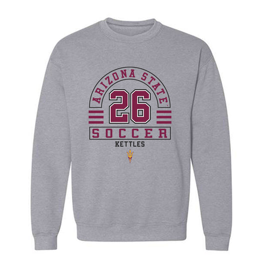 Arizona State - NCAA Women's Soccer : Ella Kettles - Classic Fashion Shersey Crewneck Sweatshirt