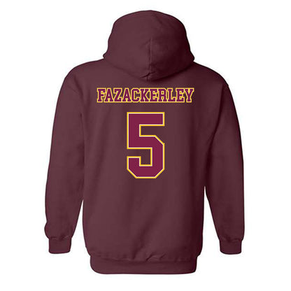 Arizona State - NCAA Women's Soccer : Lucy Fazackerley - Classic Shersey Hooded Sweatshirt-1