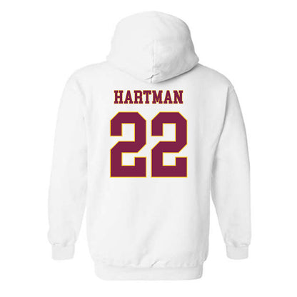 Arizona State - NCAA Women's Soccer : Oona Hartman - Classic Shersey Hooded Sweatshirt-1