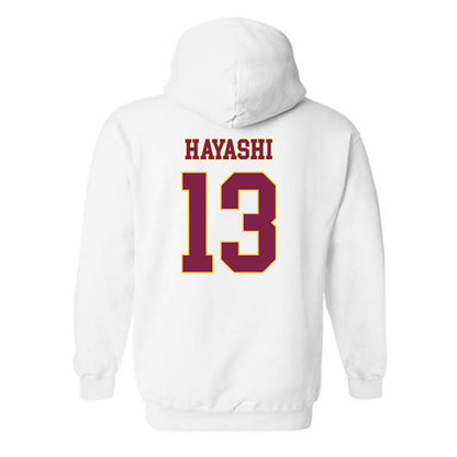 Arizona State - NCAA Women's Soccer : Miki Hayashi - Classic Shersey Hooded Sweatshirt-1
