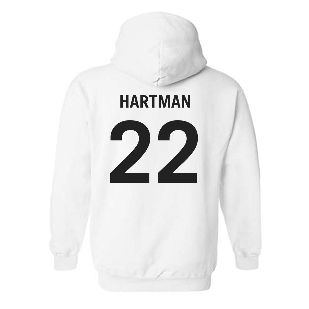 Arizona State - NCAA Women's Soccer : Oona Hartman - Replica Shersey Hooded Sweatshirt-1