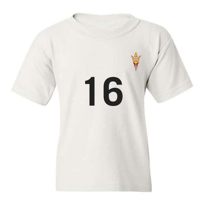 Arizona State - NCAA Women's Soccer : Pauline Nelles - Replica Shersey Youth T-Shirt