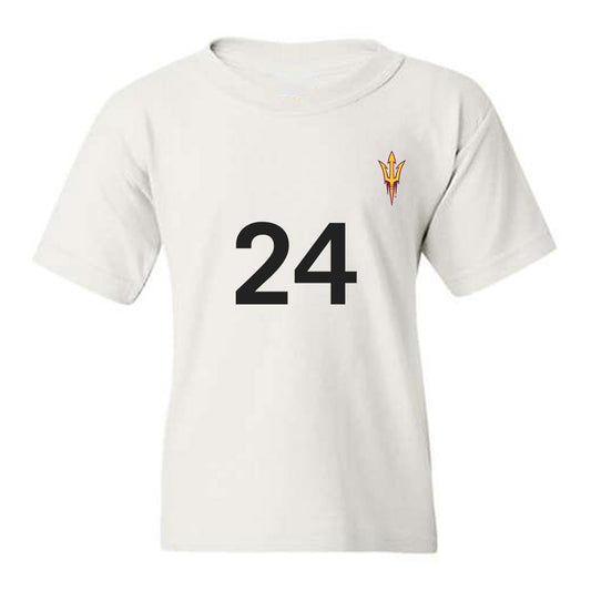 Arizona State - NCAA Women's Soccer : Katherine Ozard - Replica Shersey Youth T-Shirt-0
