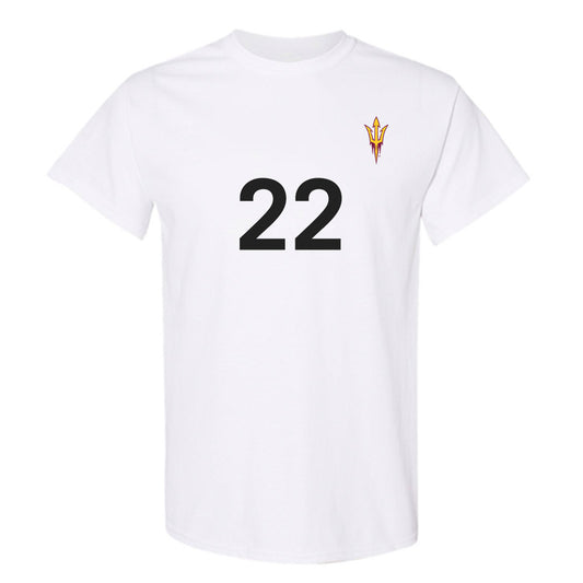 Arizona State - NCAA Women's Soccer : Oona Hartman - Replica Shersey T-Shirt-0
