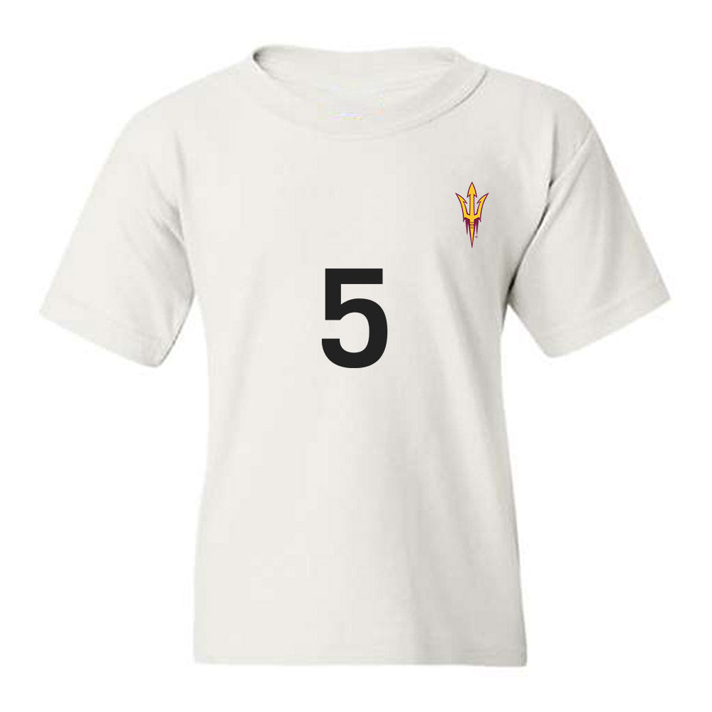 Arizona State - NCAA Women's Soccer : Lucy Fazackerley - Replica Shersey Youth T-Shirt-0