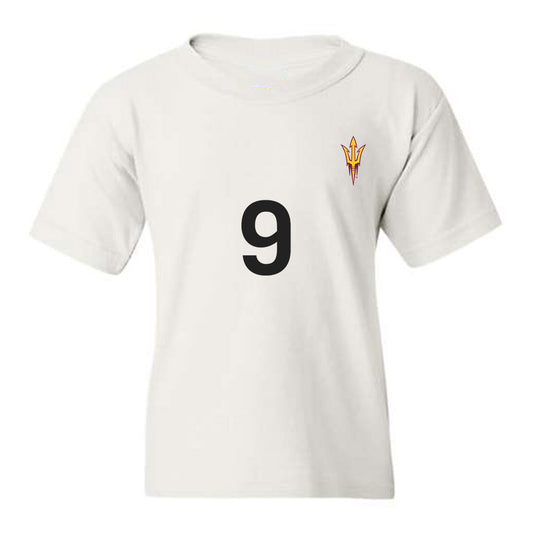 Arizona State - NCAA Women's Soccer : Kierra Blundell - Replica Shersey Youth T-Shirt
