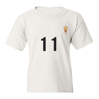 Arizona State - NCAA Women's Soccer : Addison Baltodano - Replica Shersey Youth T-Shirt-0