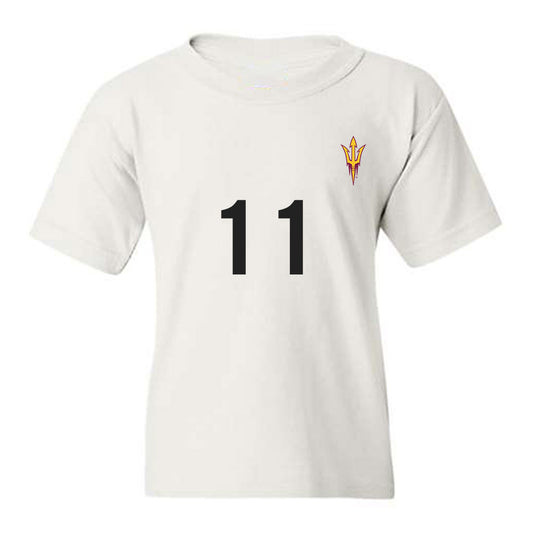 Arizona State - NCAA Women's Soccer : Addison Baltodano - Replica Shersey Youth T-Shirt-0