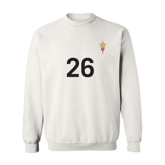 Arizona State - NCAA Women's Soccer : Ella Kettles - Replica Shersey Crewneck Sweatshirt