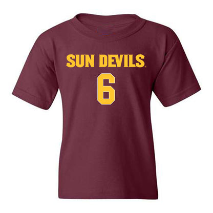 Arizona State - NCAA Women's Volleyball : Jadyn Wilgus - Replica Shersey Youth T-Shirt