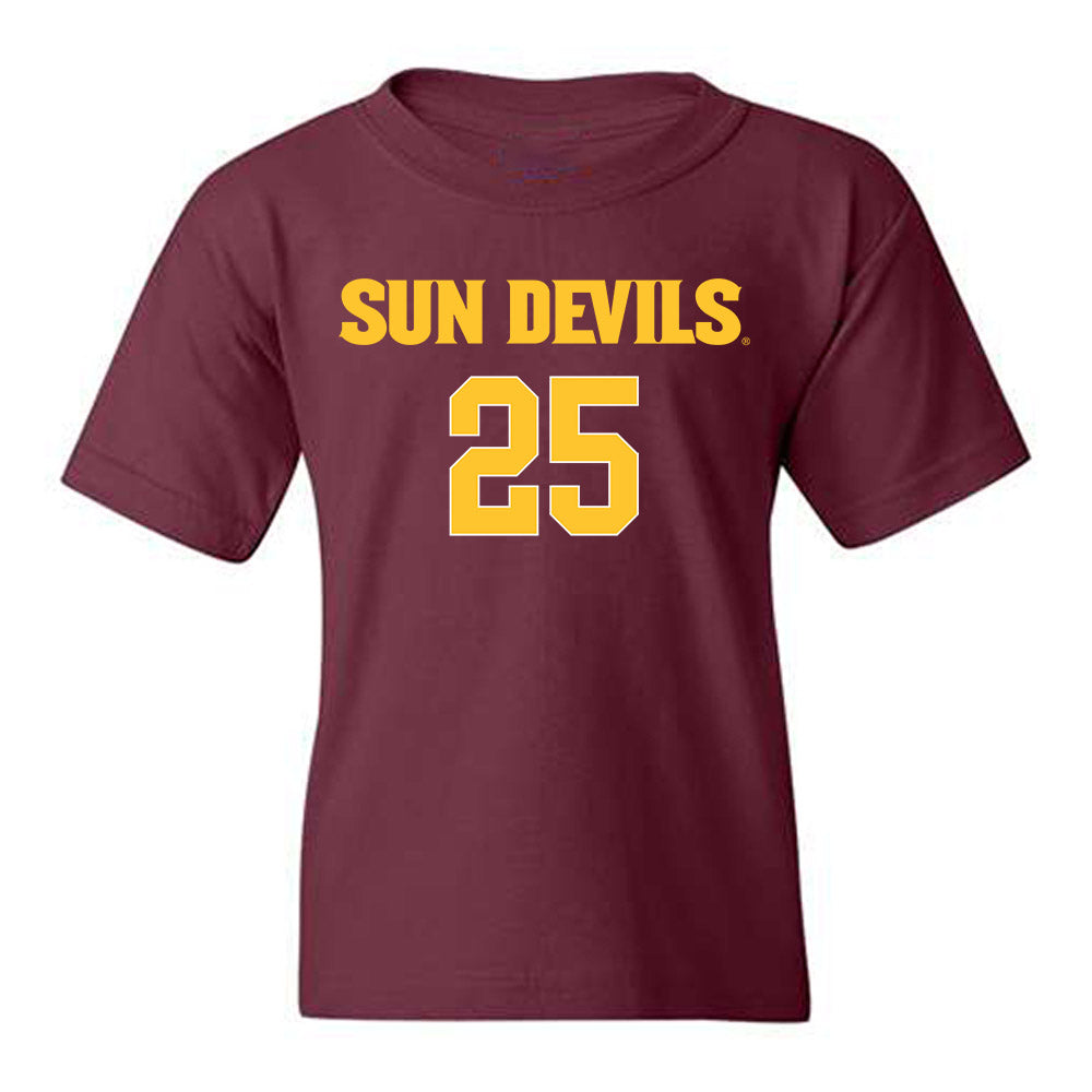 Arizona State - NCAA Women's Volleyball : Ella Lomigora - Replica Shersey Youth T-Shirt-0