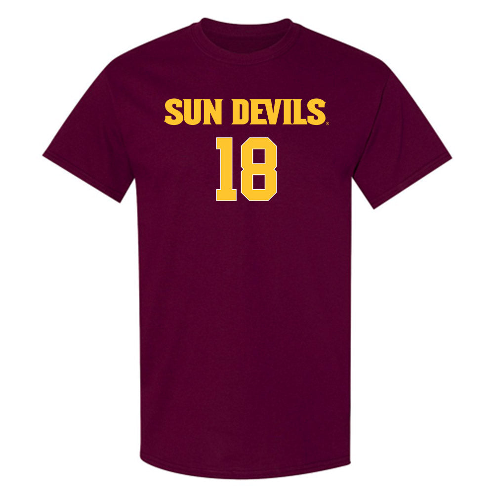 Arizona State - NCAA Women's Volleyball : Maeva Schalk - Replica Shersey T-Shirt-0