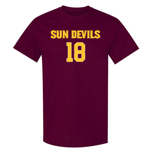 Arizona State - NCAA Women's Volleyball : Maeva Schalk - Replica Shersey T-Shirt-0
