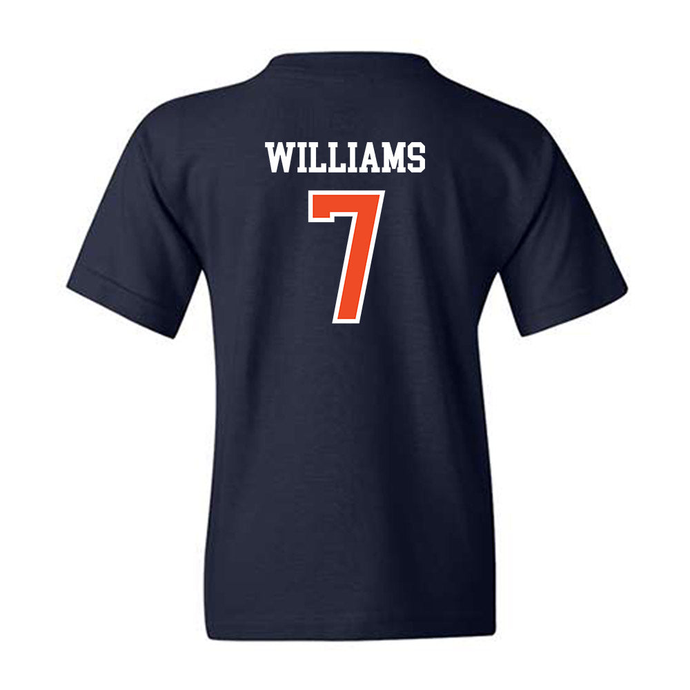 Auburn - NCAA Men's Basketball : CJ Williams - Generic Shersey Youth T-Shirt-1