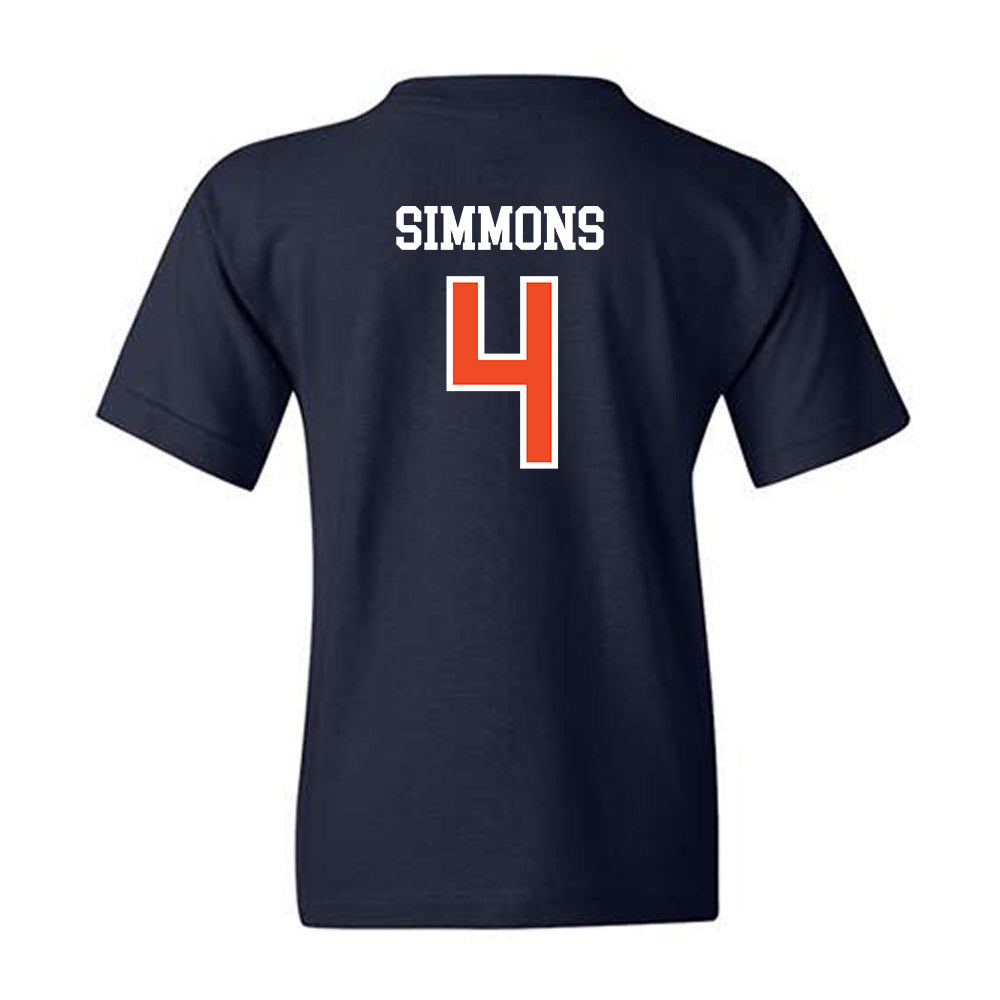 Auburn - NCAA Football : Malcolm Simmons - Generic Shersey Youth T-Shirt-1