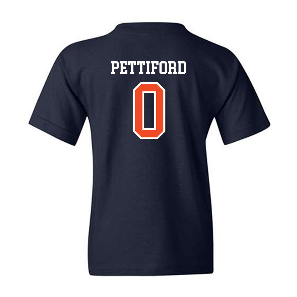 Auburn - NCAA Men's Basketball : Tahaad Pettiford - Generic Shersey Youth T-Shirt-1