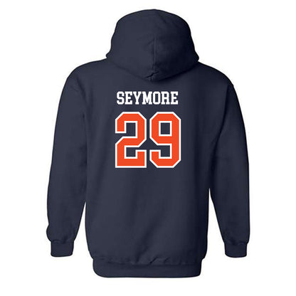 Auburn - NCAA Football : Taye Seymore - Generic Shersey Hooded Sweatshirt-1