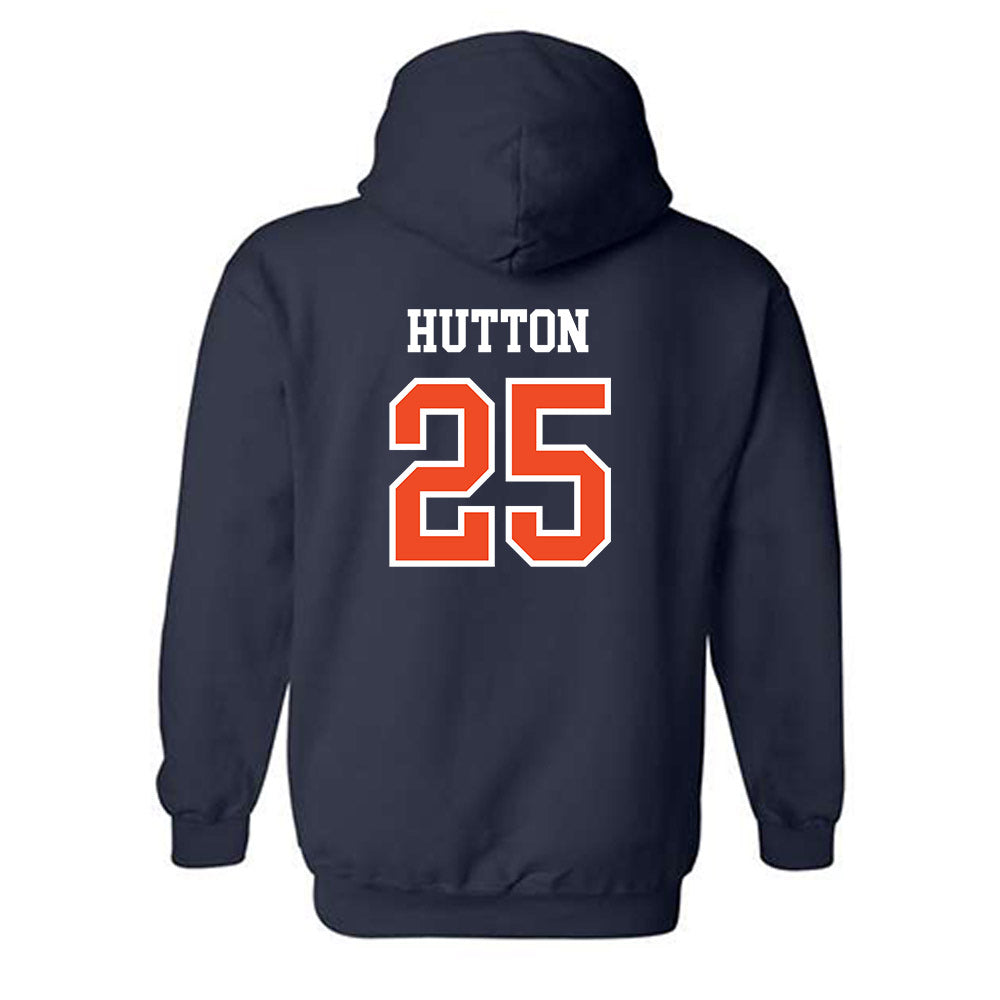 Auburn - NCAA Women's Soccer : Fizz Hutton - Generic Shersey Hooded Sweatshirt-1