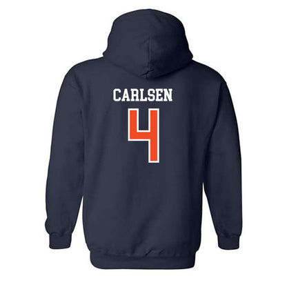 Auburn - NCAA Women's Volleyball : baileigh carlsen - Generic Shersey Hooded Sweatshirt-1