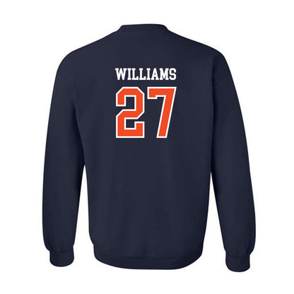Auburn - NCAA Football : Devin Williams - Generic Shersey Crewneck Sweatshirt-1