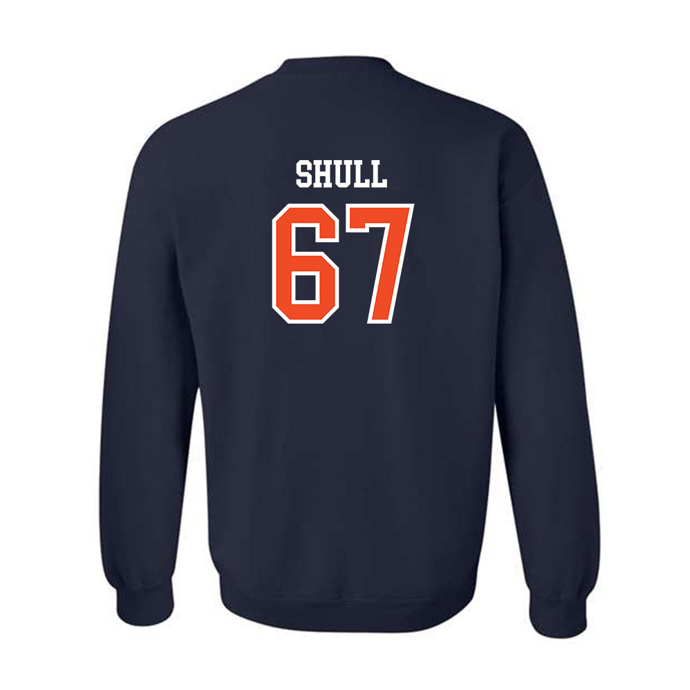 Auburn - NCAA Football : Broderick Shull - Generic Shersey Crewneck Sweatshirt-1