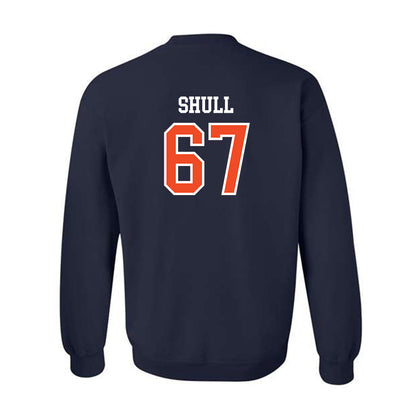 Auburn - NCAA Football : Broderick Shull - Generic Shersey Crewneck Sweatshirt-1