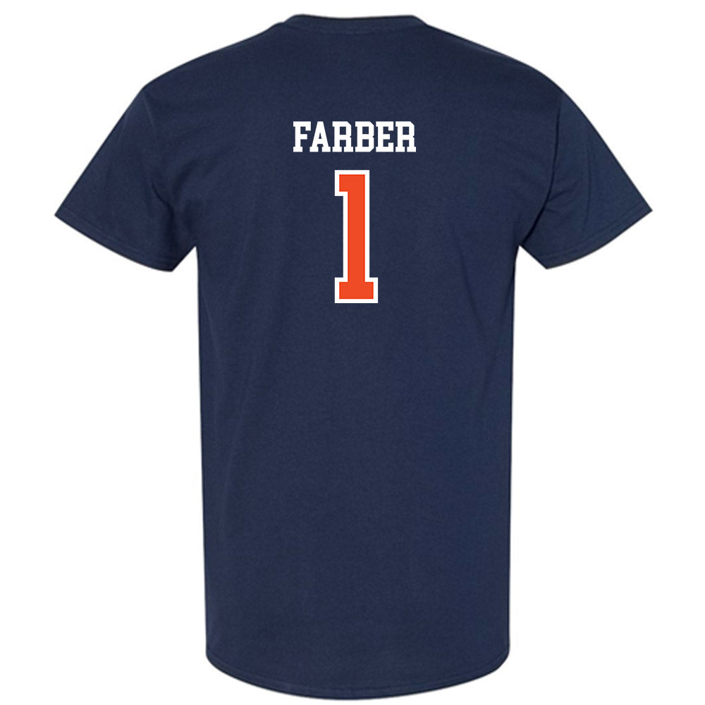 Auburn - NCAA Baseball : Ryne Farber - Generic Shersey T-Shirt-1