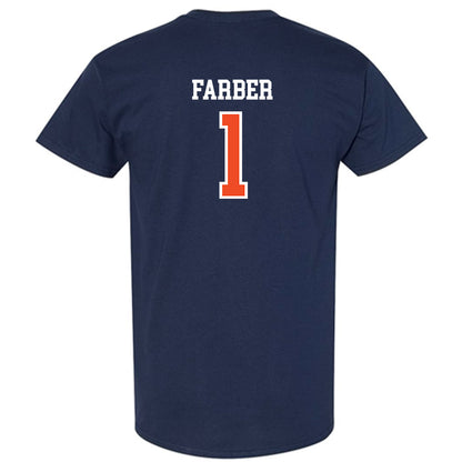 Auburn - NCAA Baseball : Ryne Farber - Generic Shersey T-Shirt-1