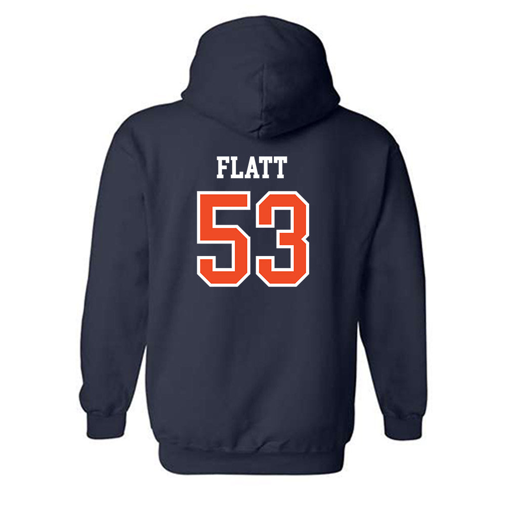 Auburn - NCAA Football : John Henry Flatt - Generic Shersey Hooded Sweatshirt-1
