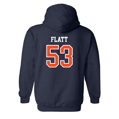 Auburn - NCAA Football : John Henry Flatt - Generic Shersey Hooded Sweatshirt-1