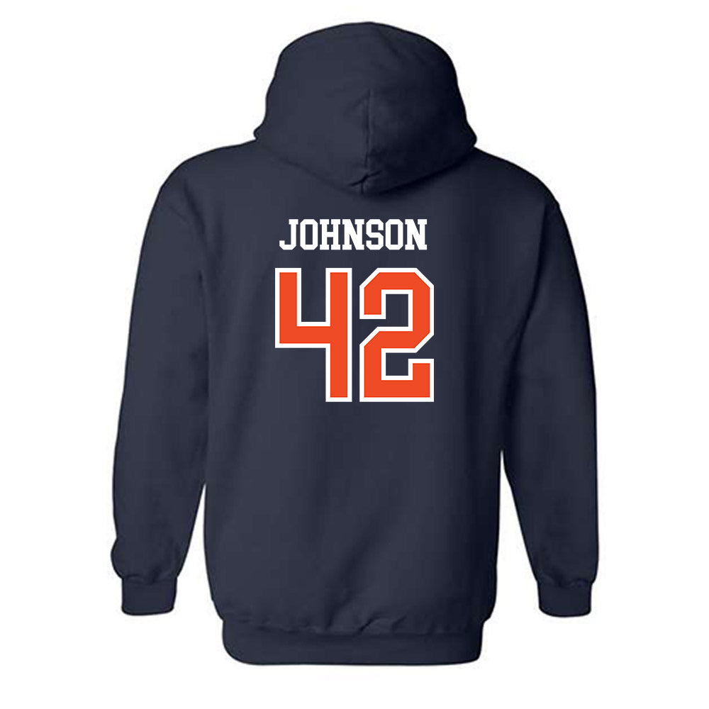 Auburn - NCAA Football : Tate Johnson - Generic Shersey Hooded Sweatshirt-1