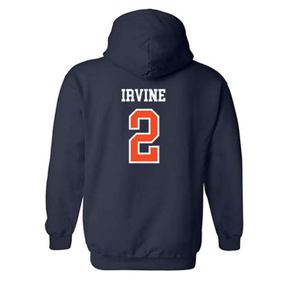 Auburn - NCAA Women's Gymnastics : Alex Irvine - Generic Shersey Hooded Sweatshirt-1